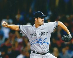 AUTOGRAPHED ADAM WARREN 8X10 NEW YORK YANKEES photo