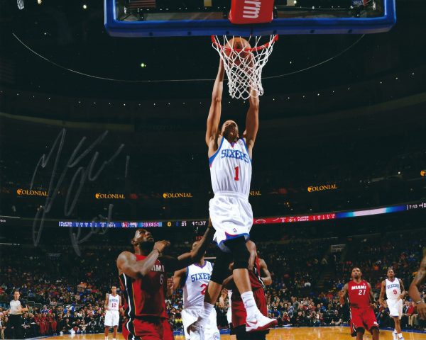 AUTOGRAPHED MICHAEL CARTER-WILLIAMS 8X10 Philadelphia 76'ers photo