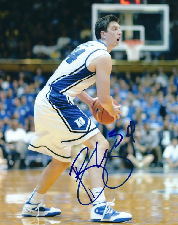 AUTOGRAPHED  RYAN KELLY 8x10  photo Duke Blue Devils