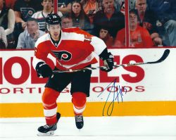 Autographed  MICHAEL DEL ZOTTO 8X10 Philadelphia Flyers Photo