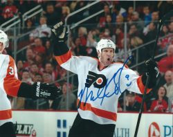 Autographed MIKE KNUBLE 8X10 Philadelphia Flyers Photo