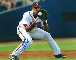 AUTOGRAPHED HECTOR OLIVERA 8X10 Atlanta Braves photo
