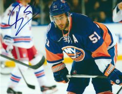 Autographed FRANS NIELSEN 8X10 New York Islanders Photo