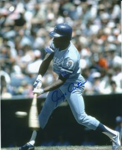 AUTOGRAPHED JORGE ORTA 8X10 Kansas City Royals Photo