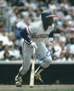 AUTOGRAPHED JORGE ORTA 8X10 Cleveland Indians Photo