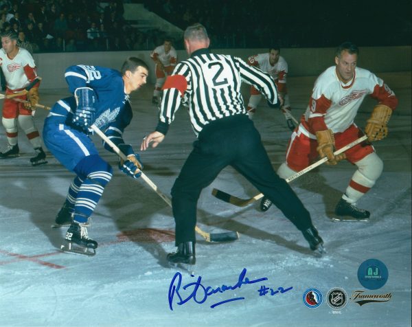 Autographed BRIAN CONACHER 8x10 Toronto Maple Leafs  photo