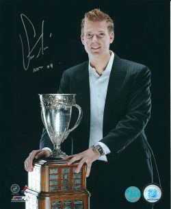 Autographed STEVE MASON 8X10 Columbus Blue Jackets Photo