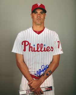 AUTOGRAPHED MIGUEL GONZALEZ 8X10 Philadelphia Phillies Photo
