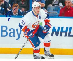 Autographed FRANS NIELSEN 8X10 New York Islanders Photo