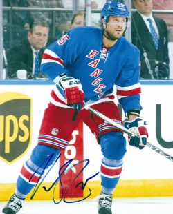 Autographed Viktor Stalberg  8X10 New York Rangers Photo
