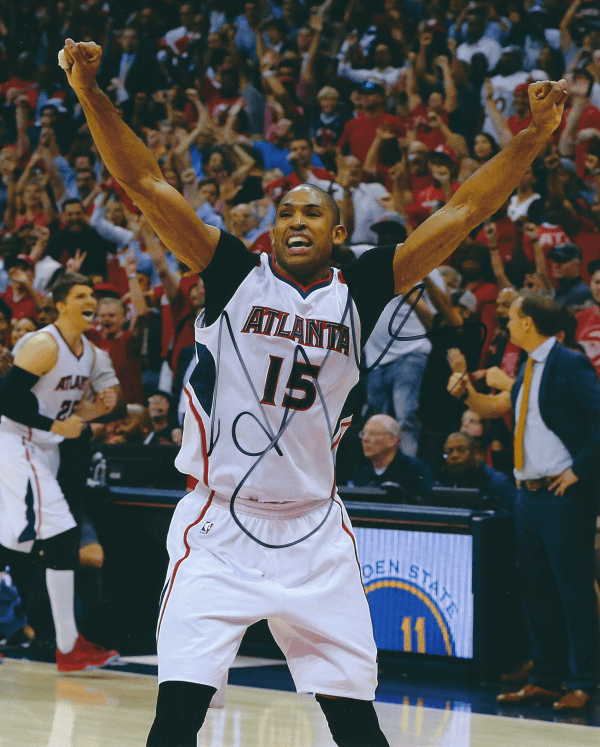 AUTOGRAPHED AL HORFORD 8X10 Atlanta Hawks photo