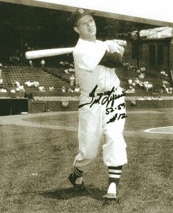 AUTOGRAPHED TED LEPCIO 8X10 Boston Red Sox photo