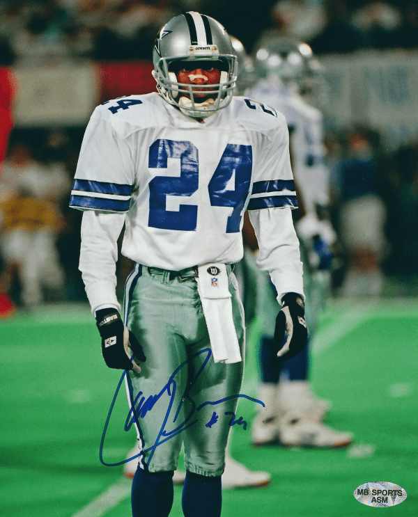 AUTOGRAPHED  LARRY BROWN 8X10 Dallas Cowboys Photo