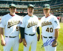 AUTOGRAPHED ANDREW BAILEY 8X10 Oakland A's Photo