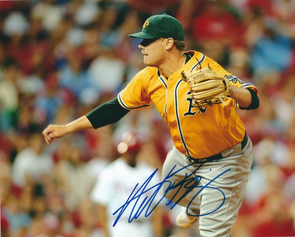AUTOGRAPHED ANDREW BAILEY 8X10 Oakland A's Photo