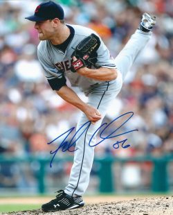 AUTOGRAPHED FRANK HERRMANN  8X10 Cleveland Indians Photo