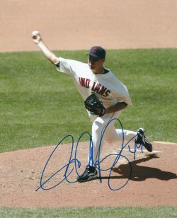 AUTOGRAPHED EDWARD MUJICA 8x10 Cleveland Indians Photo