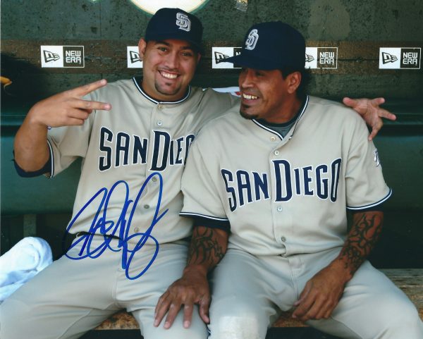 AUTOGRAPHED EDWARD MUJICA 8X10 San Diego Padres photo