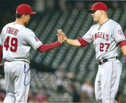 AUTOGRAPHED ERNESTO FRIERI 8X10 Los Angeles Angels Photo