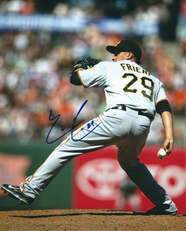 Autographed ERNESTO FRIERI 8X10 Pittsburgh Pirates Photo