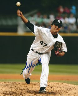 AUTOGRAPHED GREGORY INFANTE  8X10 Chicago White Sox Photo