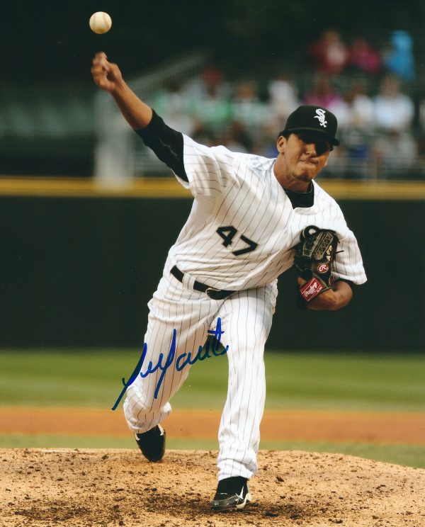 AUTOGRAPHED GREGORY INFANTE  8X10 Chicago White Sox Photo