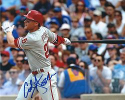 AUTOGRAPHED CODY ASCHE 8X10 Philadelphia Phillies Photo