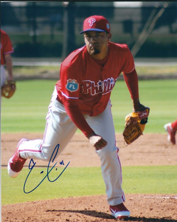 AUTOGRAPHED ERNESTO FRIERI 8X10 Philadelphia Phillies Photo