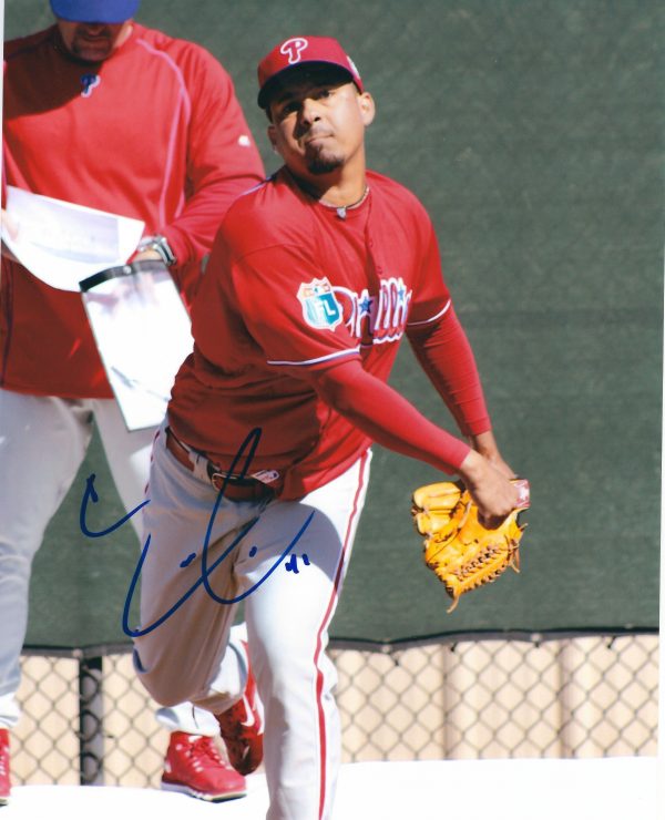 AUTOGRAPHED ERNESTO FRIERI 8X10 Philadelphia Phillies Photo