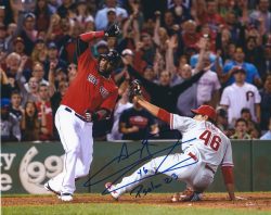 AUTOGRAPHED JEANMAR GOMEZ 8X10 Philadelphia Phillies Photo