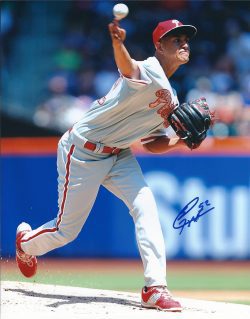 AUTOGRAPHED SEVERINO GONZALEZ 8X10 Philadelphia Phillies Photo