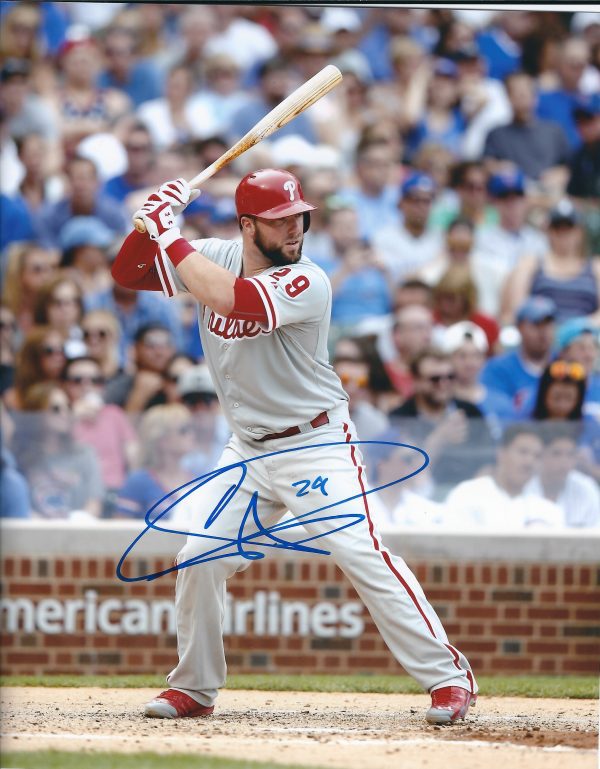 AUTOGRAPHED CAMERON RUPP 8X10 Philadelphia Phillies Photo