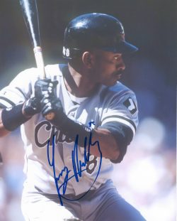 AUTOGRAPHED TONY PHILLIPS  8X10 Chicago White Sox Photo