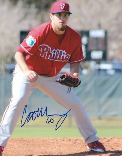 AUTOGRAPHED COLTON MURRAY 8X10 Philadelphia Phillies Photo