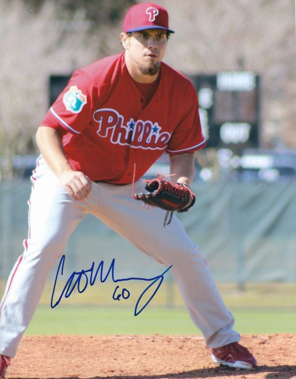 AUTOGRAPHED COLTON MURRAY 8X10 Philadelphia Phillies Photo