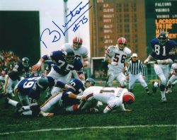 Autographed BOB LURTSEMA  8X10 Minnesota Vikings Photo