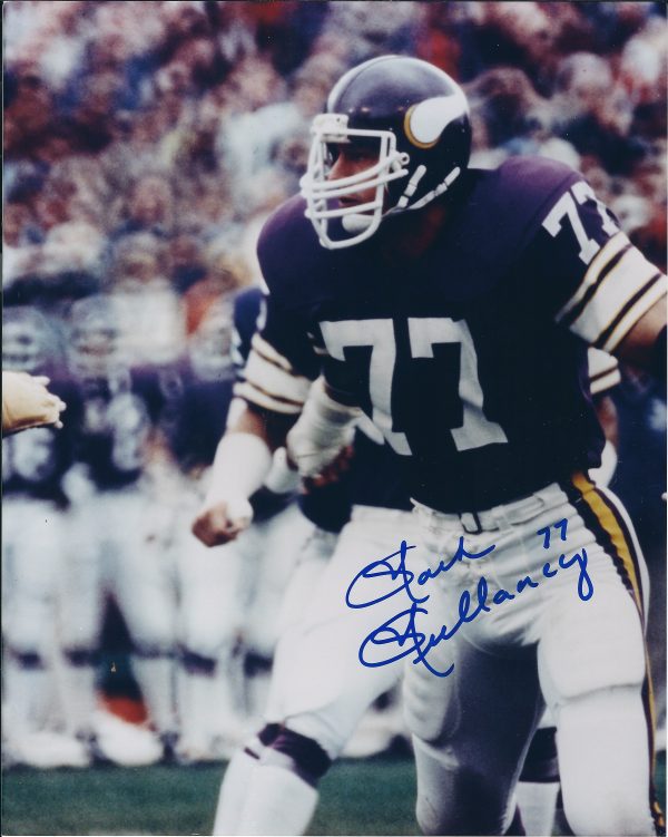 Autographed MARK MULLANEY  8X10 Minnesota Vikings Photo