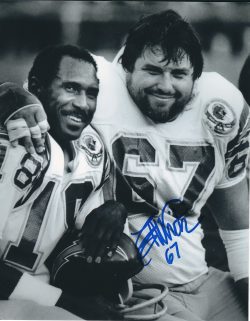 Autographed ED WHITE 8X10 San Diego Chargers Photo