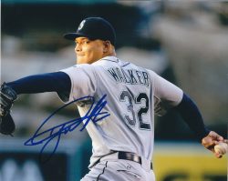 AUTOGRAPHED TAIJUAN WALKER  8X10 Seattle Mariners Photo