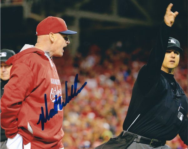 Autographed MATT WILLIAMS 8X10 Washington Nationals Photo