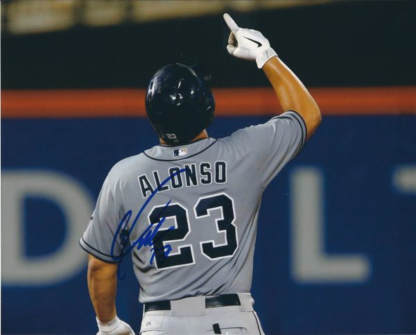 AUTOGRAPHED YONDER ALONSO 8X10 San Diego Padres photo