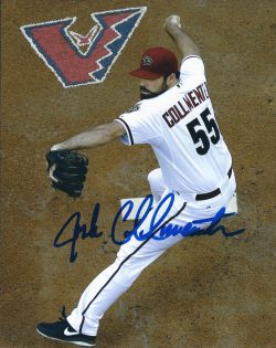 Autographed JOSH COLLMENTER 8X10 Arizona Diamondbacks Photo