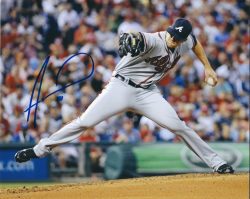 AUTOGRAPHED ALEX WOOD 8X10 Atlanta Braves photo