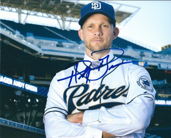 AUTOGRAPHED ANDY GREEN 8X10 San Diego Padres photo