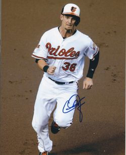 AUTOGRAPHED CALEB JOSEPH  8X10 Baltimore Orioles Photo