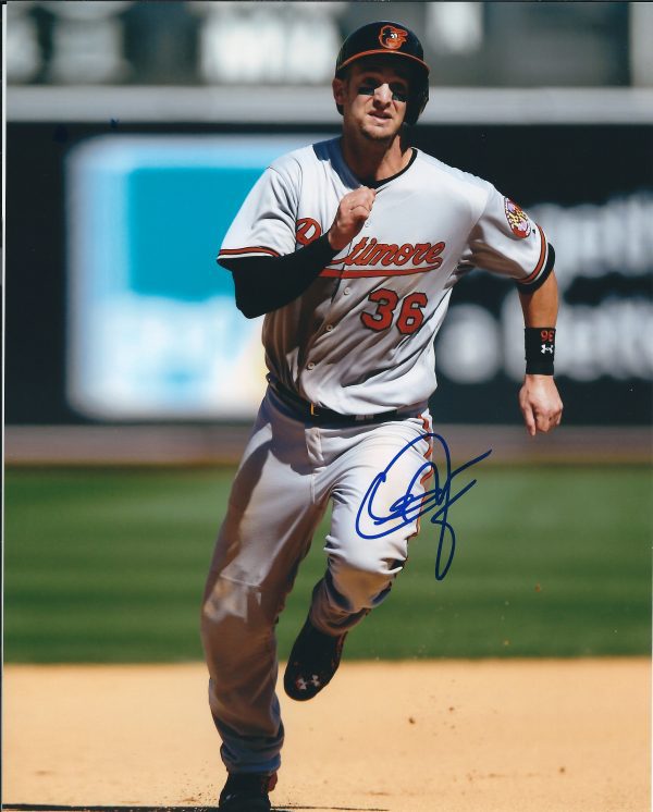 AUTOGRAPHED CALEB JOSEPH 8X10 Baltimore Orioles Photo