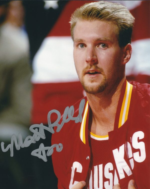 Autographed MATT BULLARD 8X10 Houston Rockets Photo