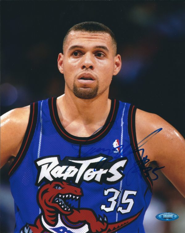Autographed TRACY MURRAY 8X10 Toronto Raptors photo