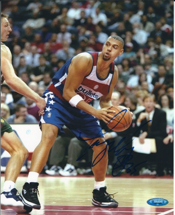 Autographed TRACY MURRAY 8x10 Washington Bullets Photo