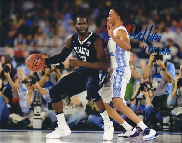 Autographed DANIEL OCHEFU 8x10 Villanova Wildcats Photo